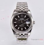 Clean Factory Rolex Datejust 41 Clean 3235 Watch 904L Steel Rhodium Grey Dial